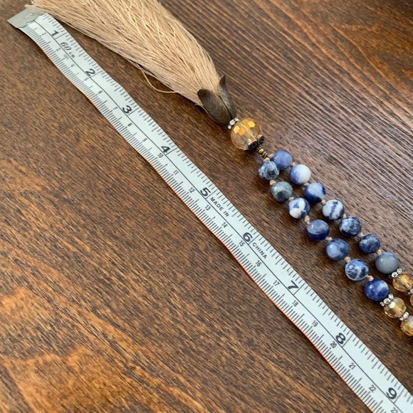 Mala Style Necklace 108 beads. - Picture 4 of 5